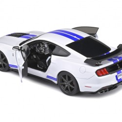 Macheta auto Ford Mustang GT500 Fast Track alb 2020, 1:18 Solido