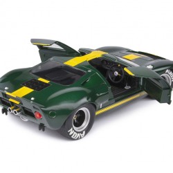 Macheta auto Ford GT40 MK1 Jim Click Ford Performance Collection verde 1966, 1:18 Solido