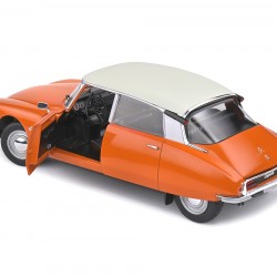 Macheta auto Citroen D Special portocaliu 1972, 1:18 Solido