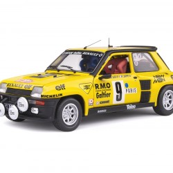 Macheta auto Renault 5 Turbo Rally Monte Carlo 1982 #9 B.Saby, 1:18 Solido