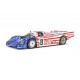 Macheta auto Porsche 956LH #8 Follmer, Morton, Miller, 24H Le Mans 1986, 1:18 Solido