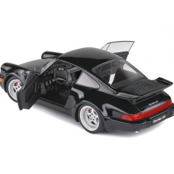 Macheta auto Porsche 911 TURBO negru 1993, 1:18 Solido