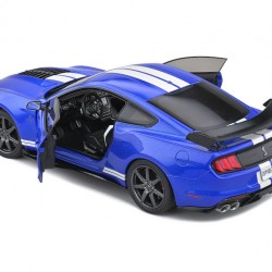 Macheta auto Ford Mustang GT500 Fast Track albastru 2020, 1:18 Solido