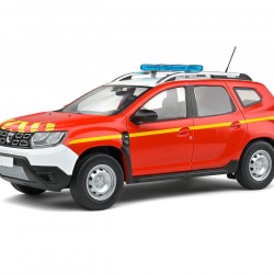 Macheta auto Dacia Duster Ph.2 Pompieri 2021, 1:18 Solido