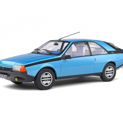 Macheta auto Renault Fuego GTS albastru 1980, 1:18 Solido