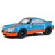 Macheta auto Porsche 911 RSR Gulf albastru 1973, 1:18 Solido