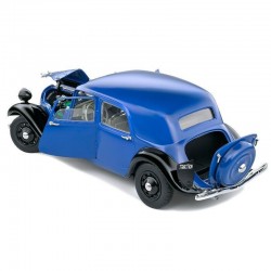Macheta auto Citroen Traction 7 bi-ton  albastru 1937, 1:18 Solido