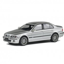 Macheta auto BMW M5 E39 gri 2000, 1:43 Solido