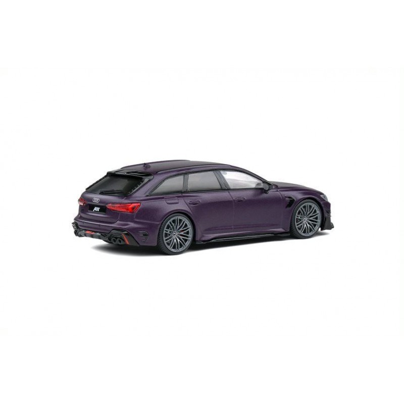 Macheta auto Audi RS6-R ABT Purple 2022, 1:43 Solido
