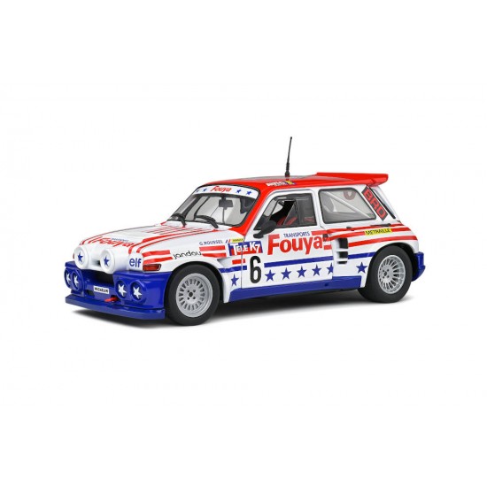 Macheta auto Renault 5 MAXI – Rallycross 1987 - G.ROUSSEL #6, 1:18 Solido