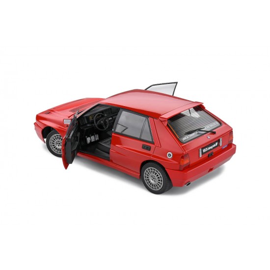 Macheta auto Lancia Delta HF Integrale Rosso 1991 , 1:18 Solido