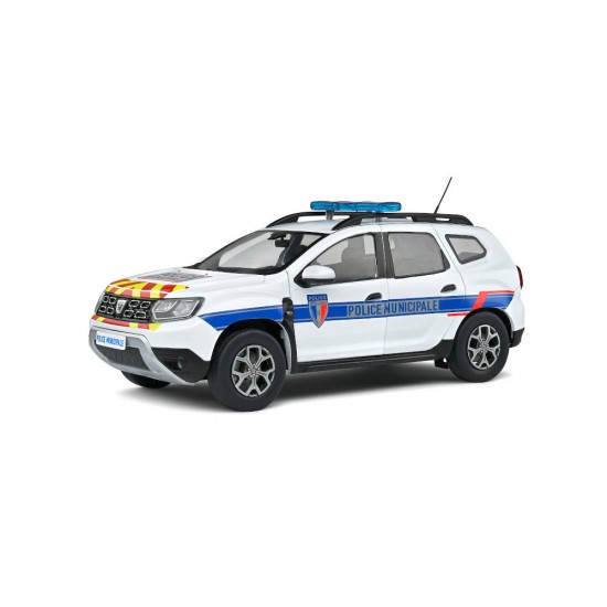 Macheta auto Dacia Duster Ph.2 Politia Municipale 2021, 1:18 Solido