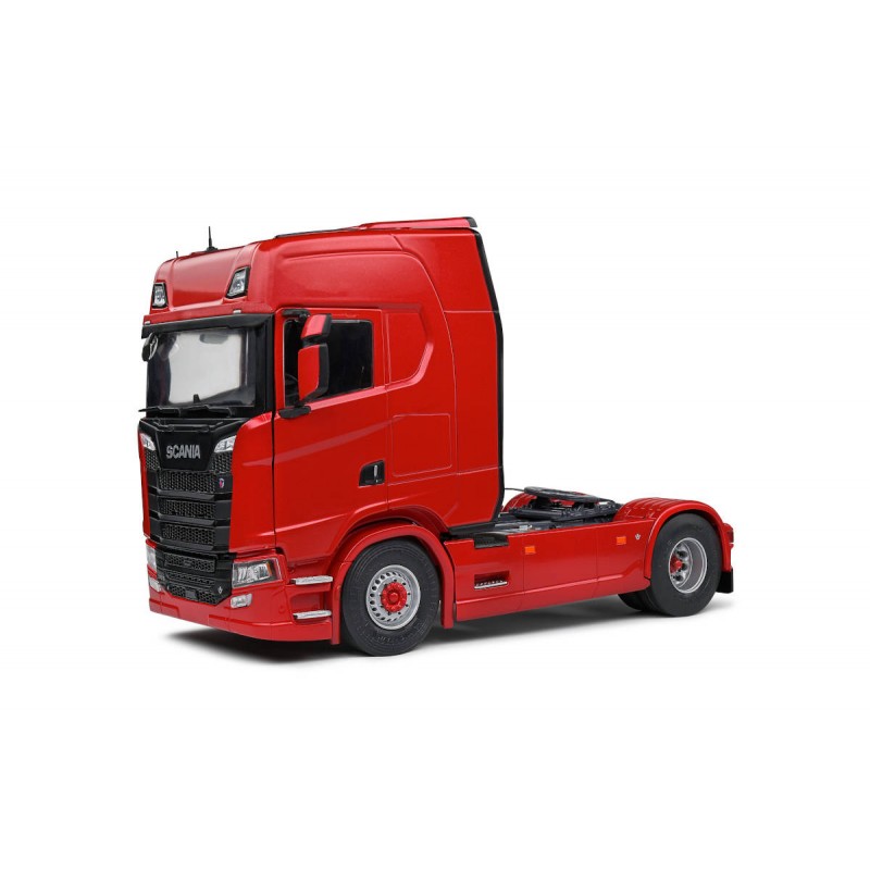 Macheta camion Scania S581 HighLine Red 2021, 1:24 Solido