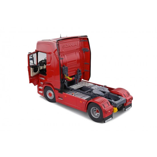 Macheta camion Scania S581 HighLine Red 2021, 1:24 Solido
