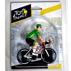 Macheta Bicicleta Tour de France - verde 2023, 1:18 Solido