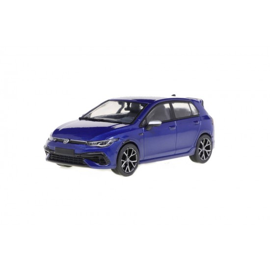 Macheta auto Volkswagen Golf 8 R blue 2021, 1:43 Solido