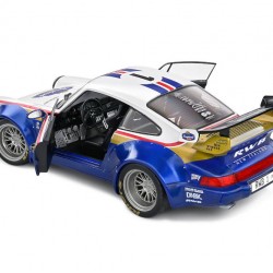Macheta auto Porsche RWB Bodykit Rauhwelt blue 2022, 1:18 Solido