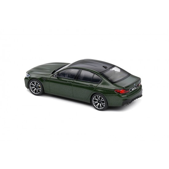 Macheta auto BMW M5 F90 Competition  Biturbo green 2021, 1:43 Solido