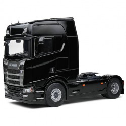 Macheta camion Scania S580 HighLine Black 2023, 1:24 Solido