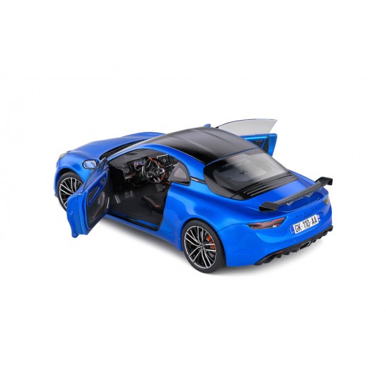 Macheta auto Renault Alpine A110 Pack Aero blue 2023, 1:18 Solido