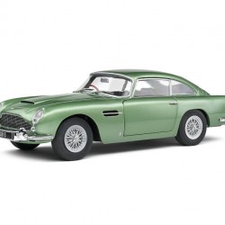 DEFECTA: Macheta auto Aston Martin DB5 green 1964, 1:18 Solido (oglinda rupta)