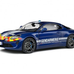 Macheta auto Renault Alpine A110 Gendarmerie blue 2022, 1:18 Solido