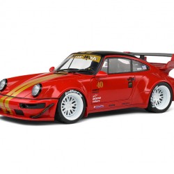Macheta auto Porsche RWB Bodykit red 2021, 1:18 Solido