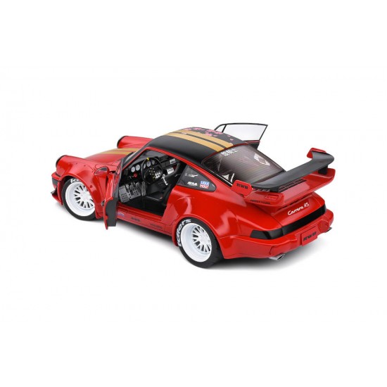 Macheta auto Porsche RWB Bodykit red 2021, 1:18 Solido