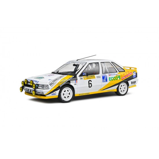 Macheta auto Renault 21 Turbo GR.A #15 Rally Charlemagne 1991, 1:18 Solido