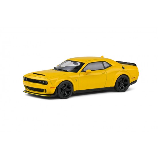 Macheta auto Dodge Challenger yellow 2018, 1:43 Solido
