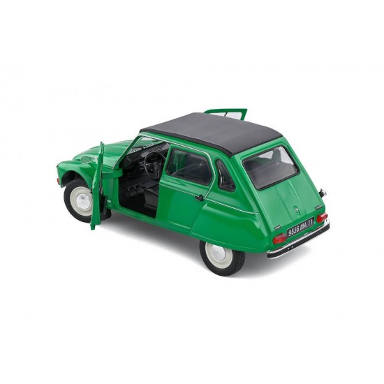Macheta auto Citroen Dyane 6 green 1976, 1:18 Solido