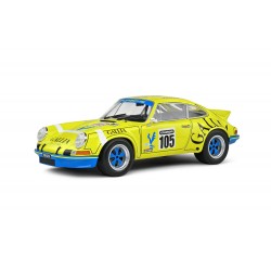 Macheta auto Porsche 911 RSR Tour de France yellow 1973, 1:18 Solido