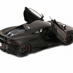 Macheta auto McLaren 600LT black 2018, 1:18 Solido