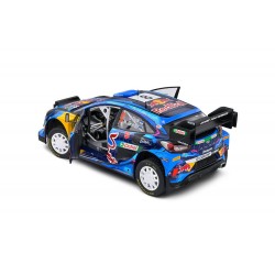 Macheta auto Ford Puma Rally1 Hybrid Tanak Rally #8 2023, 1:18 Solido