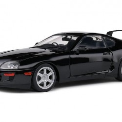 Macheta auto Toyota Supra MK4 (A80) black 1993, 1:18 Solido