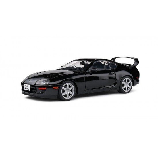 Macheta auto Toyota Supra MK4 (A80) black 1993, 1:18 Solido