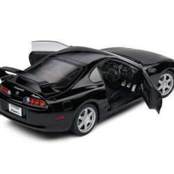 Macheta auto Toyota Supra MK4 (A80) black 1993, 1:18 Solido