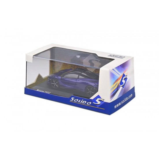Macheta auto Mclaren 765 LT purple 2020, 1:43 Solido