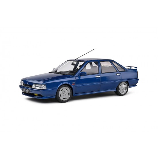 Macheta auto Renault 21 Turbo MK1 bleu 1988, 1:18 Solido