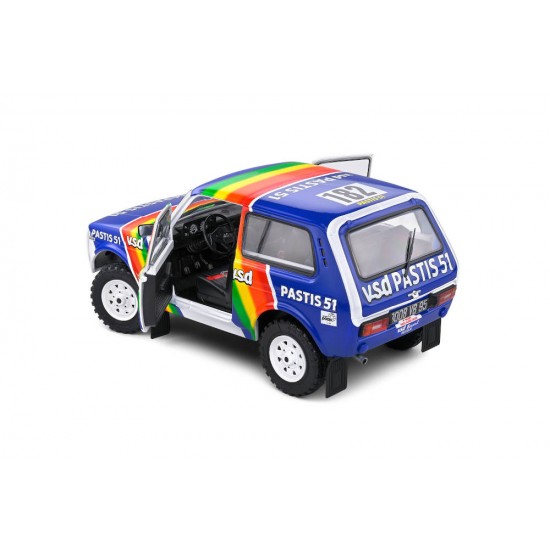 Macheta auto Lada Niva Paris Dakar #182 1984, 1:18 Solido