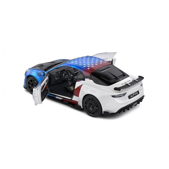 Macheta auto Renault Alpine A110 Radicale US Racing 2023, 1:18 Solido