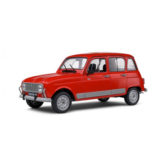 Macheta auto Renault R4 GTL red, 1:12 Solido