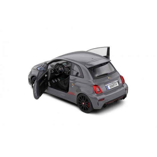 Macheta auto Fiat 695 Abarth XSR edition 2022, Yamaha Grey, 1:18, Solido