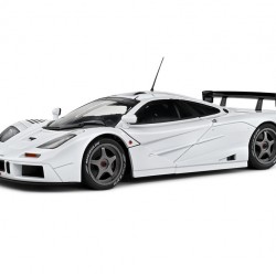 Macheta auto McLaren F1 GTR Short Tail, White, 1996, 1:18, Solido