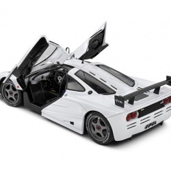 Macheta auto McLaren F1 GTR Short Tail, White, 1996, 1:18, Solido