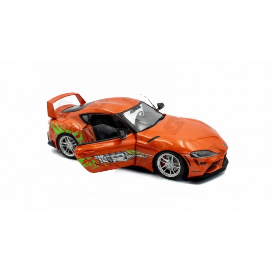 Macheta auto Toyota GR Supra Tribute portocaliu 2024, 1:18, Solido