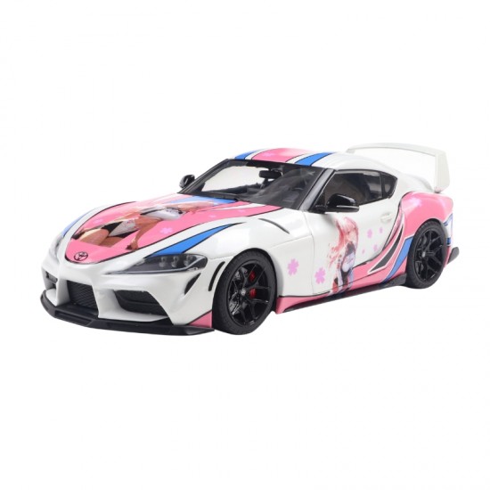 Macheta auto Toyota GR Supra Solido Works Itasha, White, 2024, 1:18, Solido