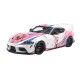 Macheta auto Toyota GR Supra Solido Works Itasha, White, 2024, 1:18, Solido