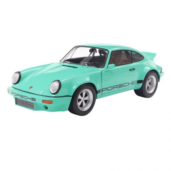 Macheta auto Porsche 911 Iroc, Mint Green, 1974, 1:18, Solido