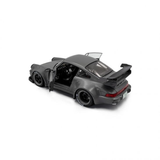 Macheta auto RWB Bodykit Nardo Grey 2024, cu figurina Akira Nakai, LE 4000 buc, 1:18, Solido